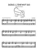 Téléchargez l'arrangement pour piano de la partition de berceuse-dodo-l-enfant-do en PDF